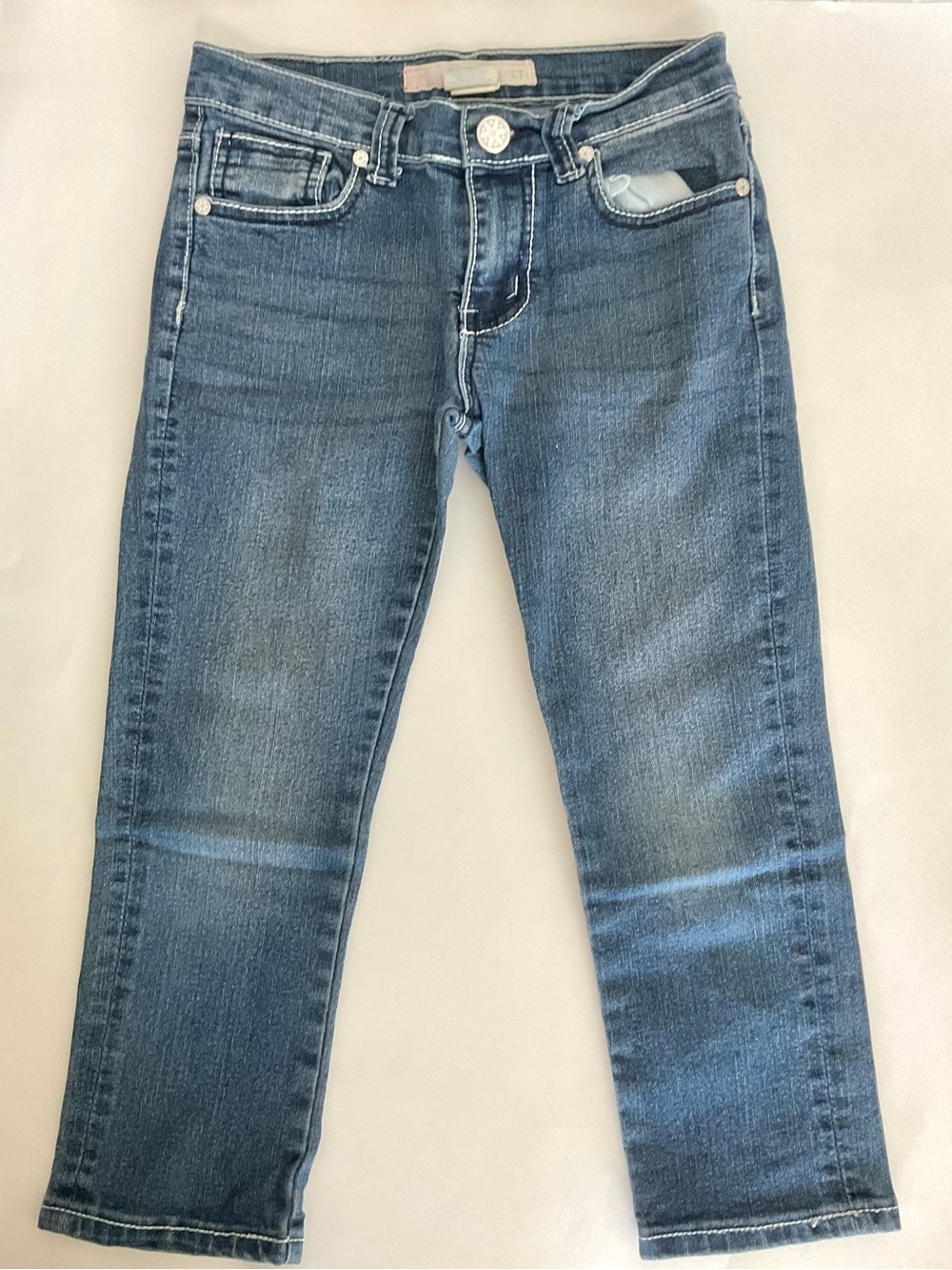 Kids Blue Denim Jeans - Classic Straight Fit
